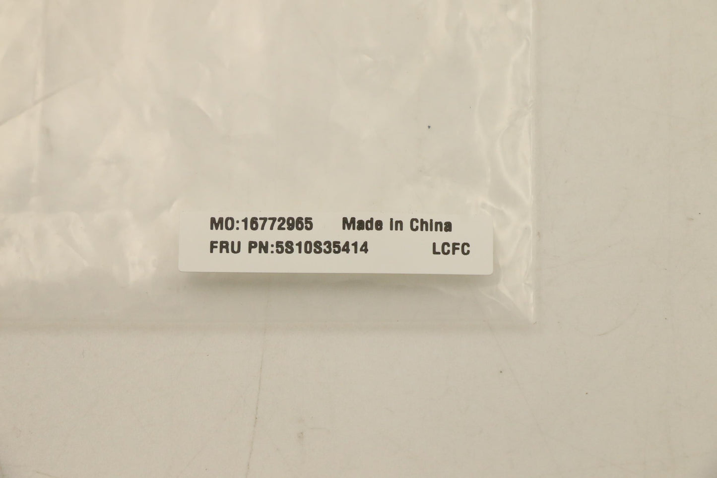 Lenovo Screw Screwl82Qe1.6D3Lk2.5D0.3 - 5S10S35414