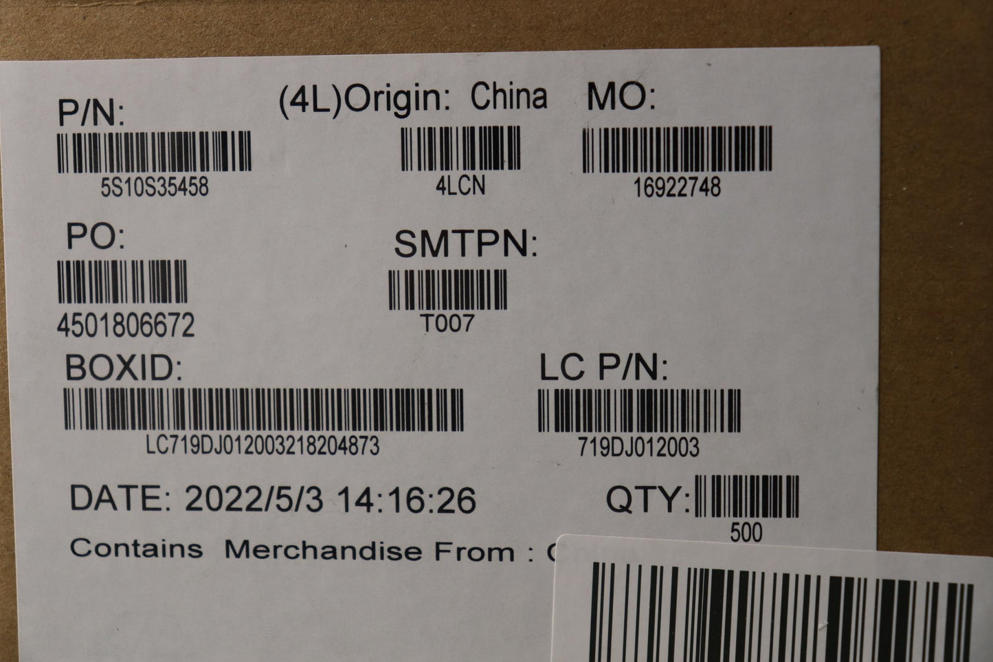 Lenovo Screw Screw L82Tk M2X18 Od 50 - 5S10S35458