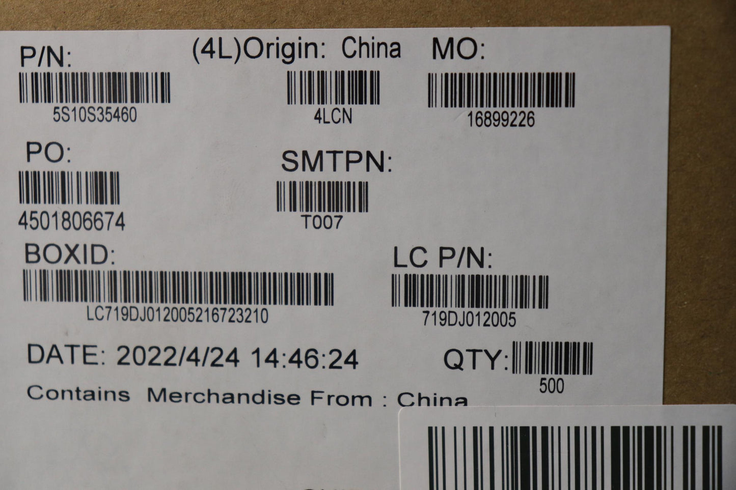 Lenovo Screw Screw L82Tk M2Xl35 Od40 - 5S10S35460