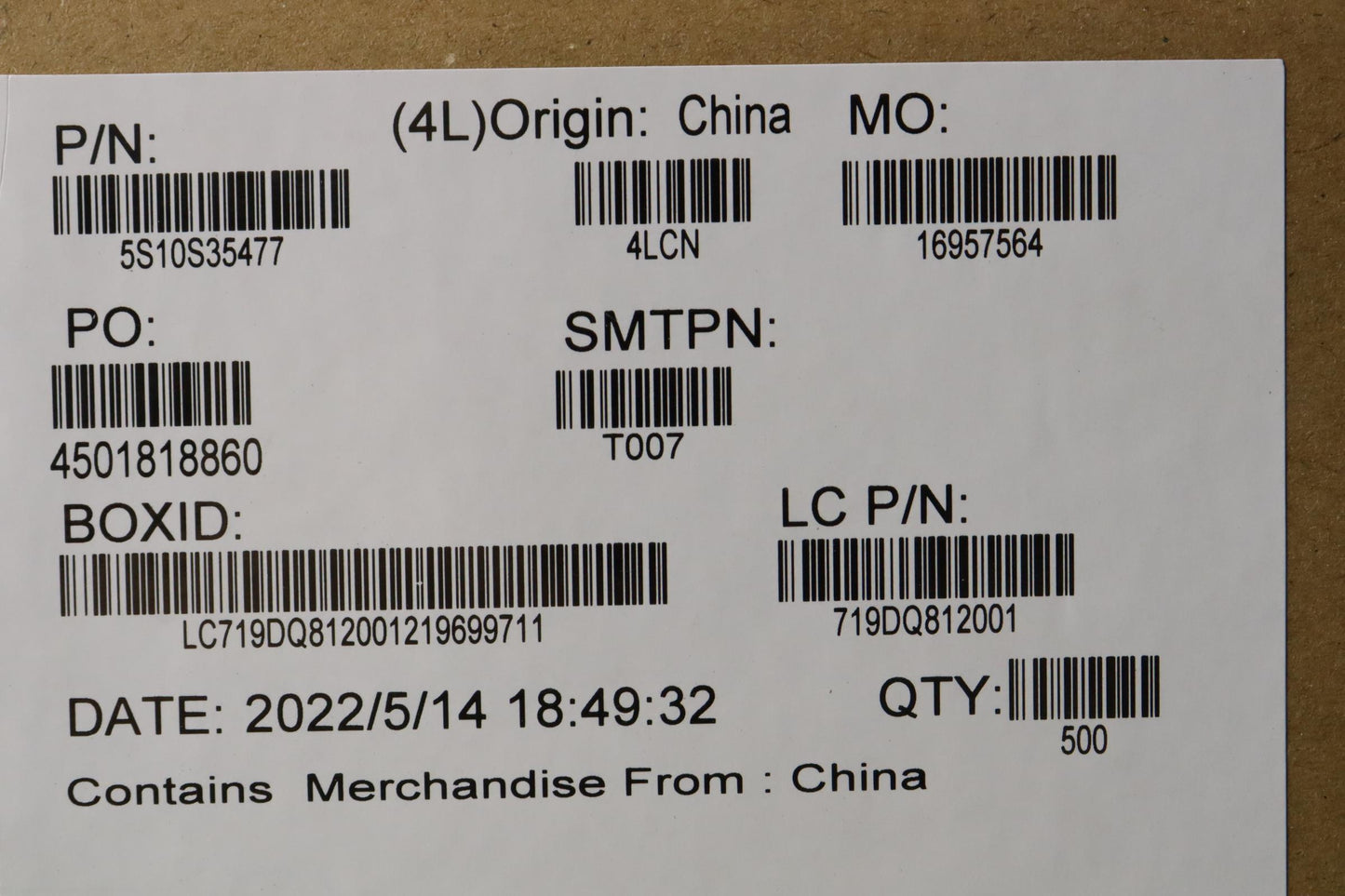 Lenovo Screw Screw L82Td16 L24 Od28,T - 5S10S35477