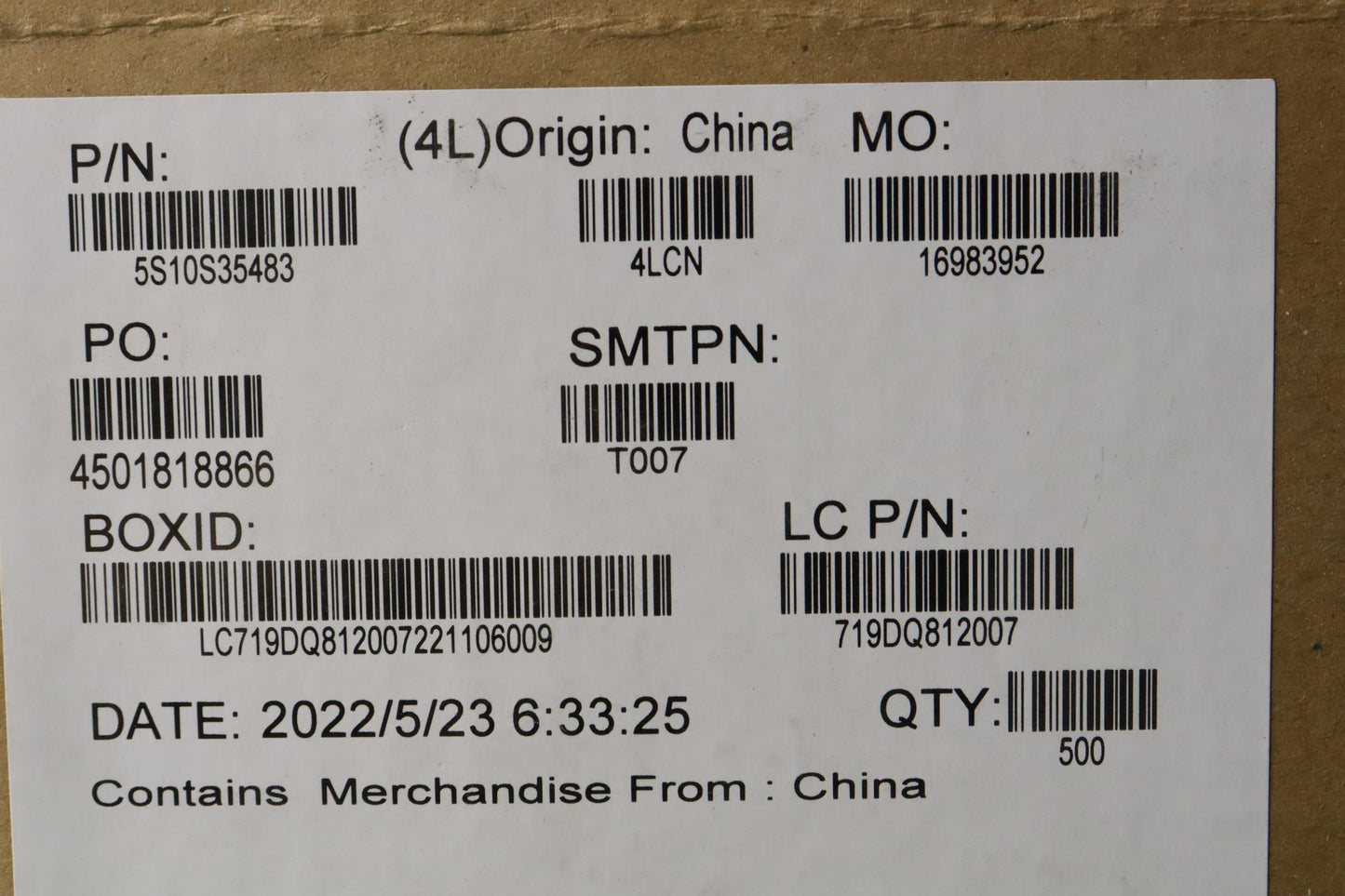 Lenovo Screw Screw L82Td M2L60Od46, T - 5S10S35483