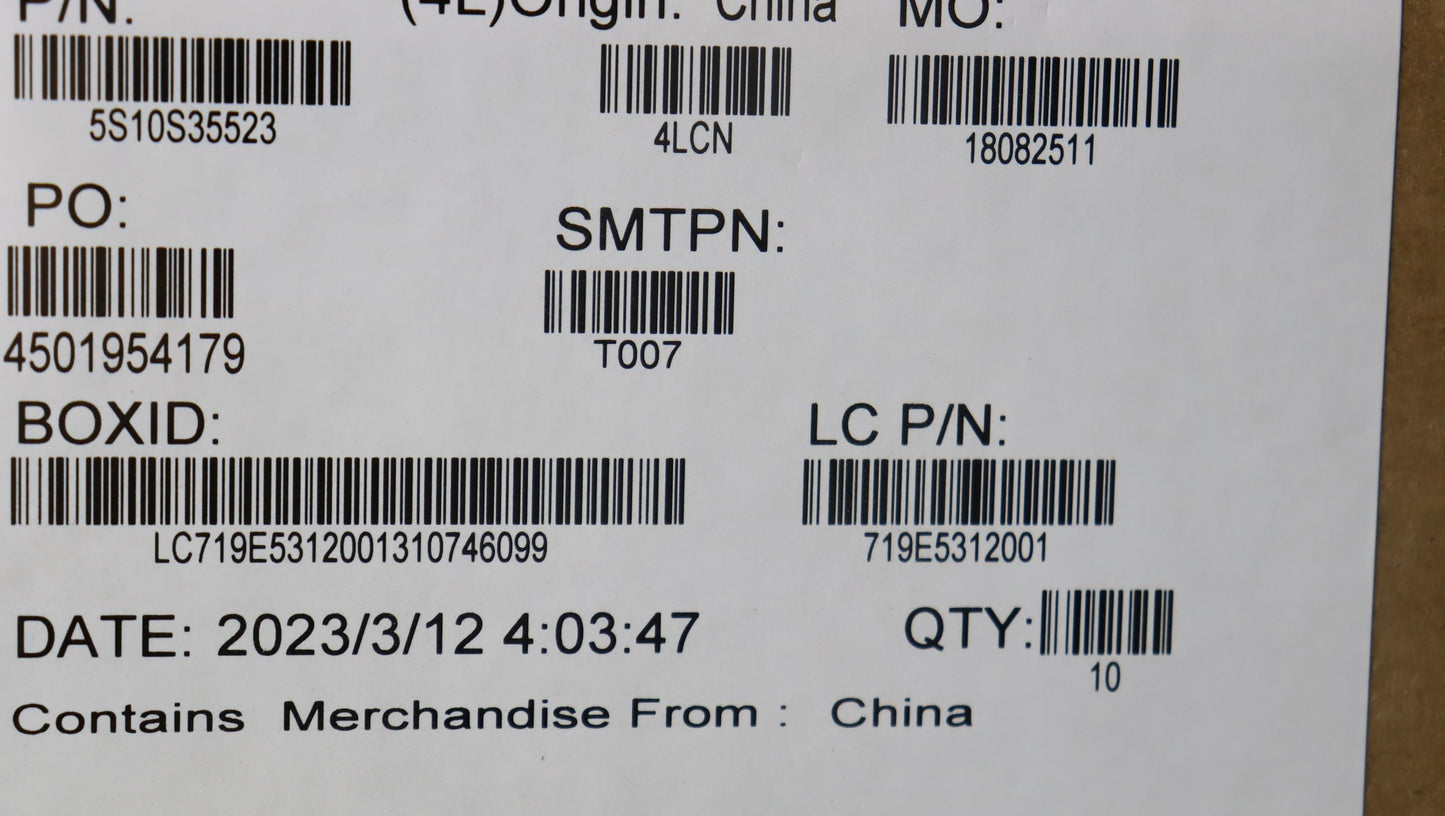 Lenovo Screw Screw L 82Xa Kits - 5S10S35523