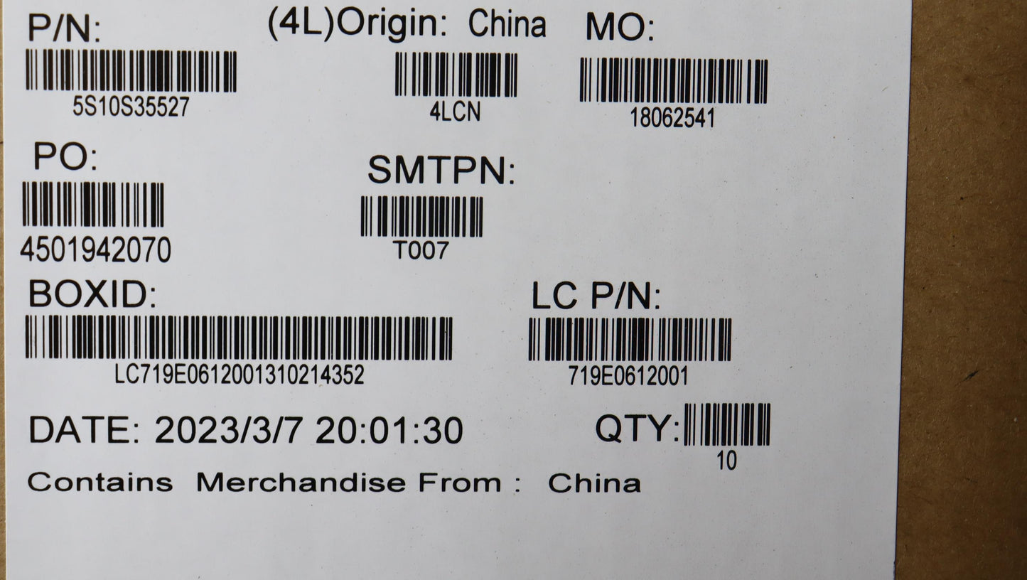 Lenovo Screw Screw L 82Xb Kits - 5S10S35527