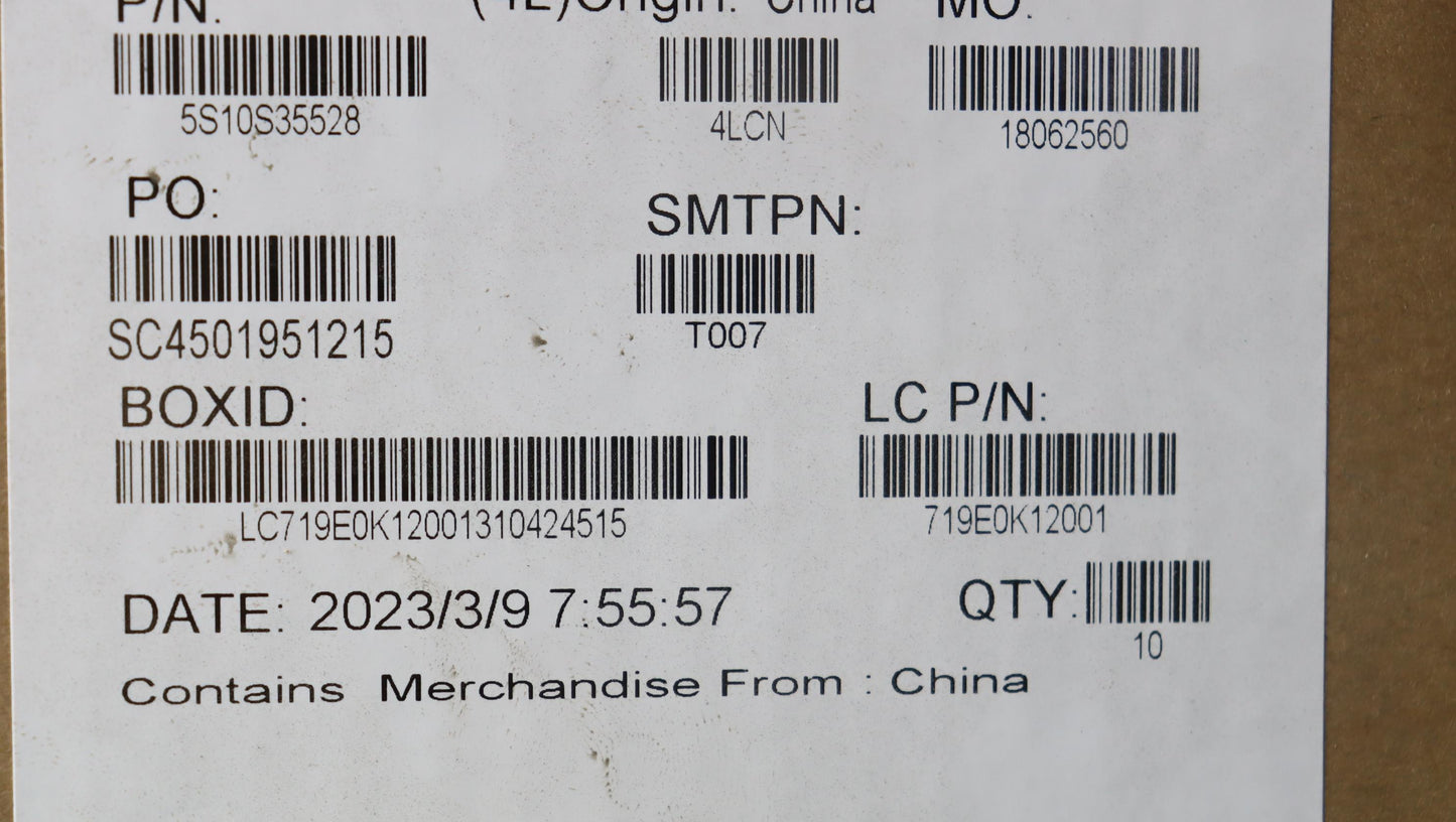 Lenovo Screw Screw L 82Xm Kits - 5S10S35528