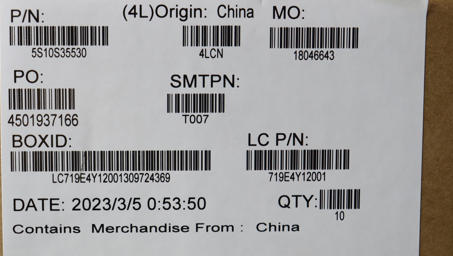 Lenovo Screw Screw L 82Xl Kits - 5S10S35530