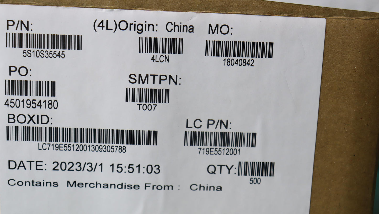 Lenovo Screw Screw L 82Xr 2.0D2.0Lk5. - 5S10S35545