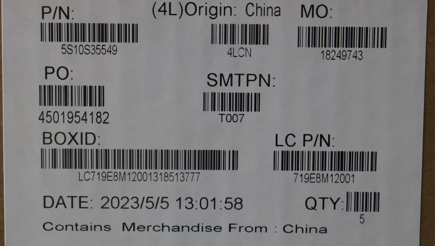 Lenovo Screw Screw L 83Aq - 5S10S35549