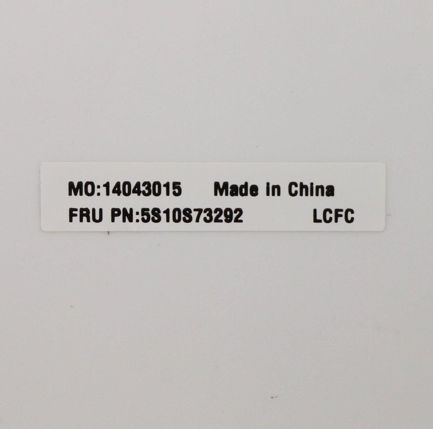 Lenovo Screw Kits, Label Kits, Misc K - 5S10S73292