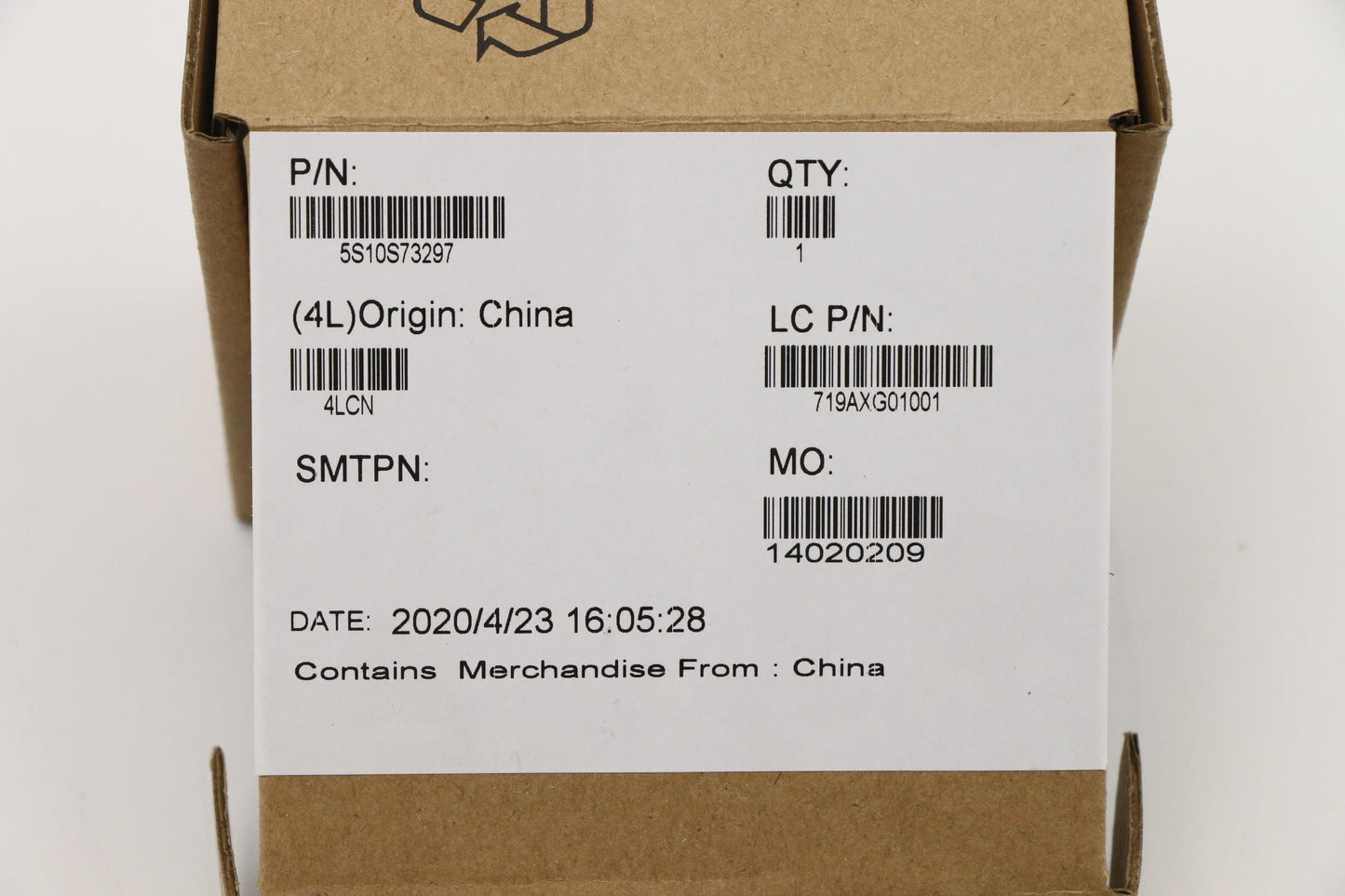 Lenovo Screw Kits, Label Kits, Misc K - 5S10S73297