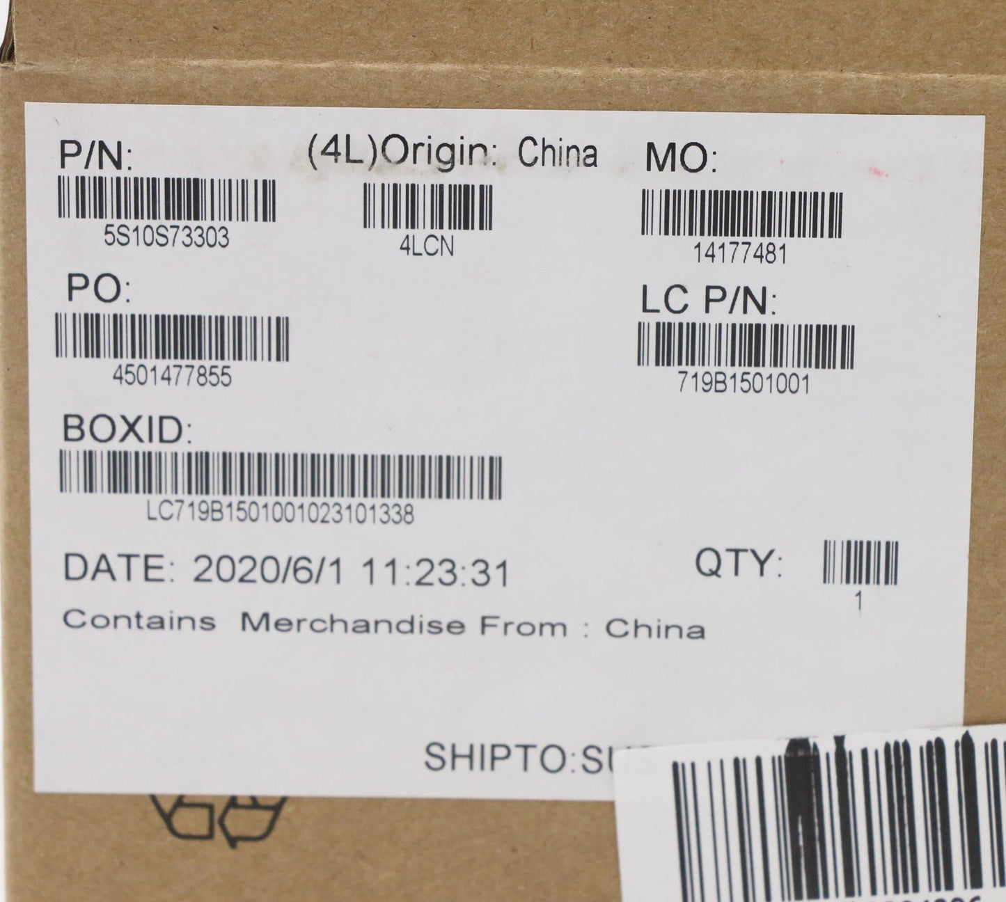 Lenovo Screw Fru Screw_Kit - 5S10S73303