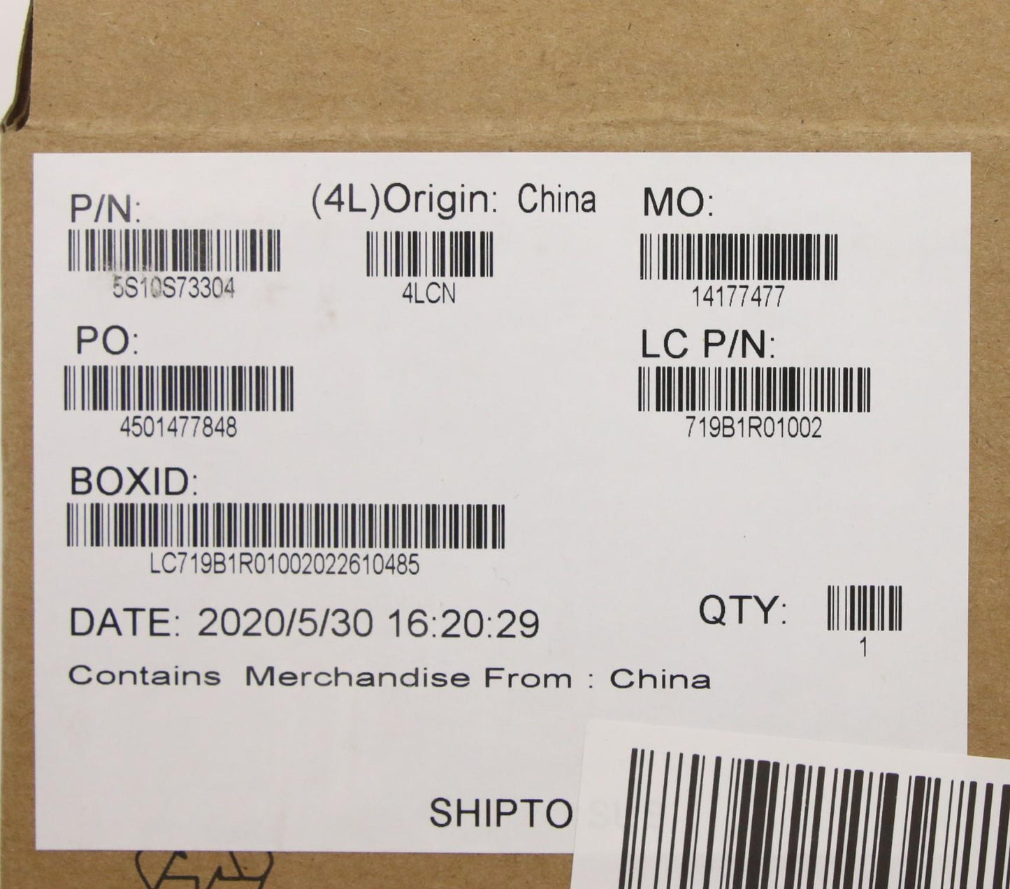 Lenovo Screw Fru Screw Kit - 5S10S73304