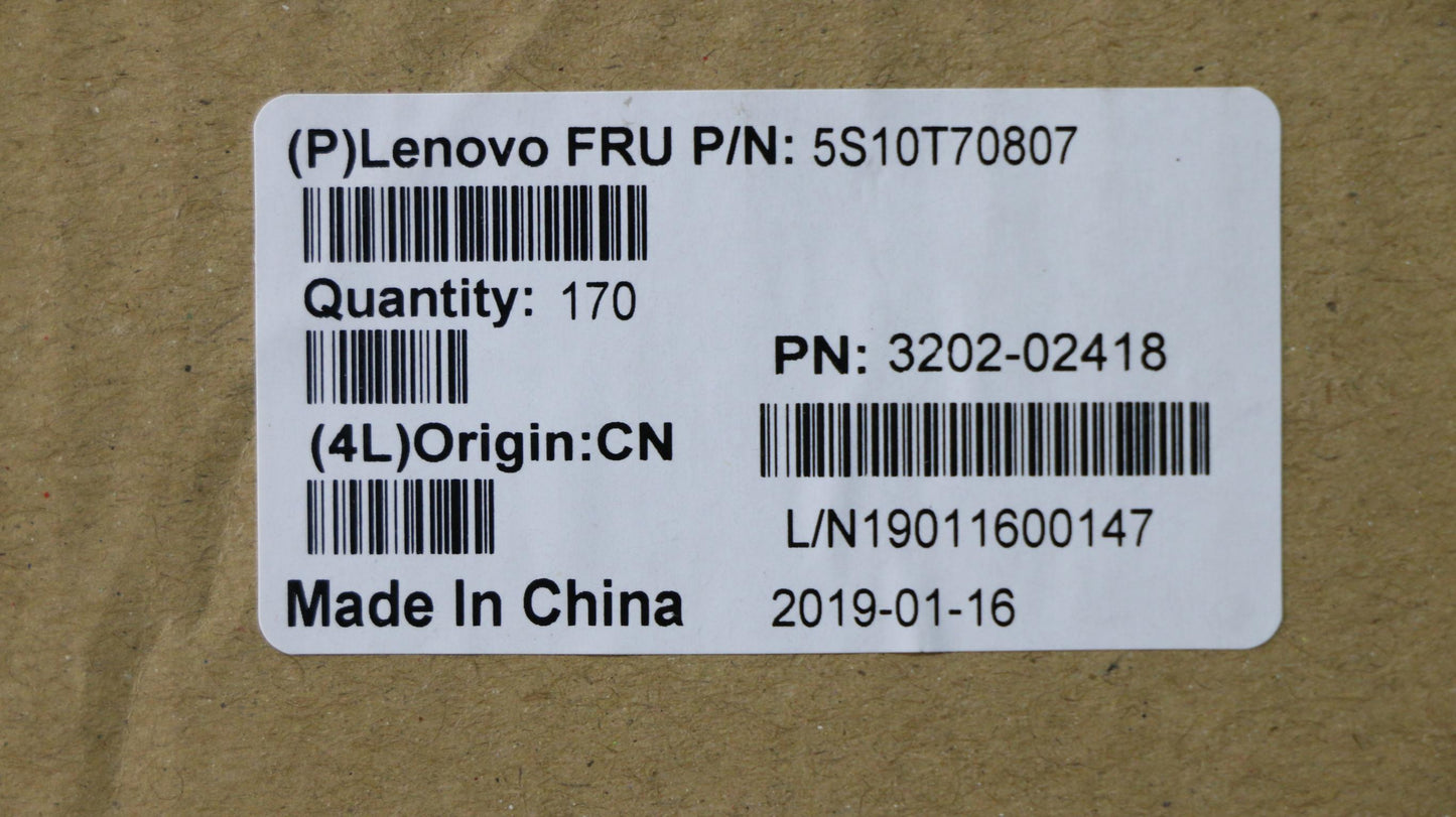 Lenovo 5S10T70807 Screw Pack B 81Ma