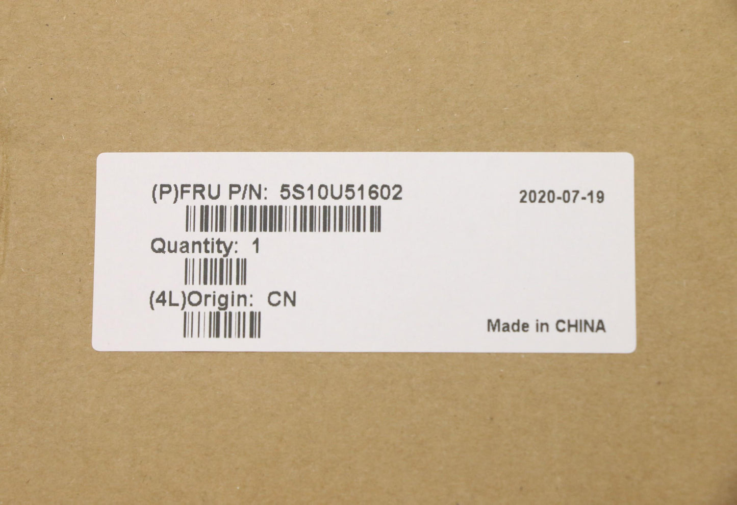 Lenovo Screw Kits, Label Kits, Misc K - 5S10U51602