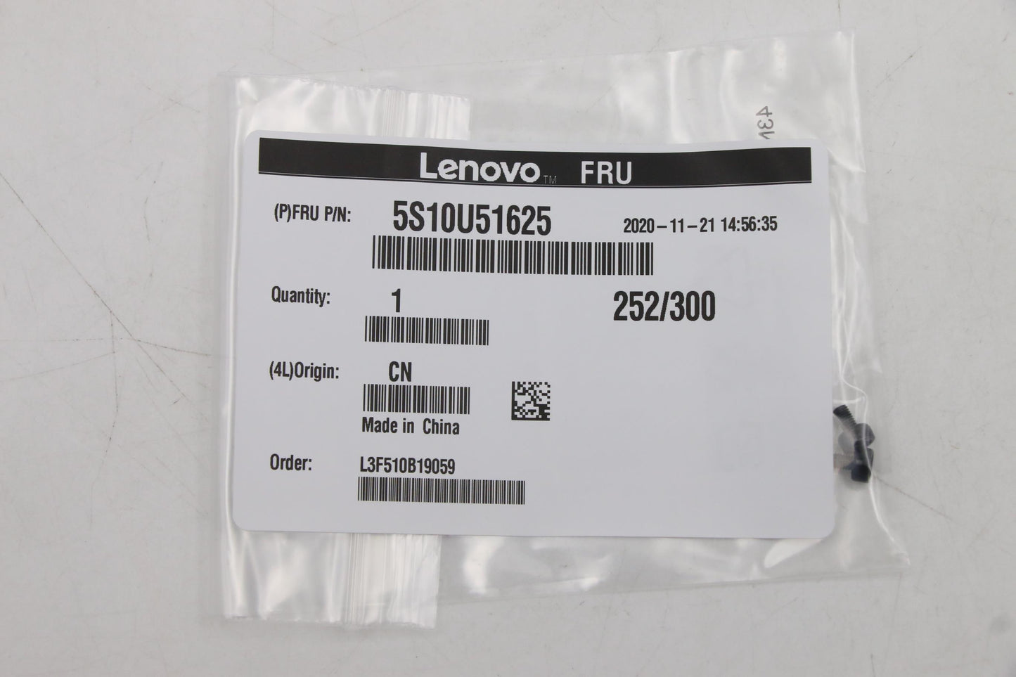 Lenovo Screw Screwm3X8Cheesehead Blac - 5S10U51625