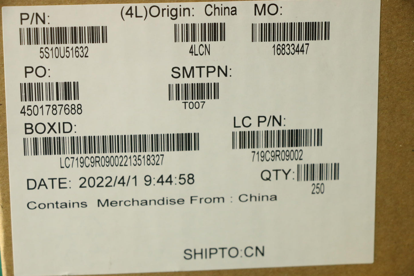 Lenovo Screw Screw M2*5 - 5S10U51632