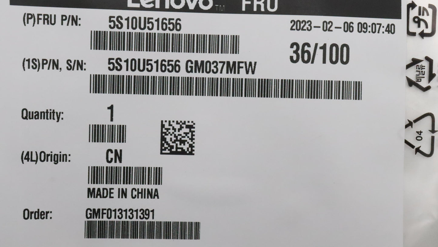 Lenovo Screw Screw M M2X3.5L,Bni - 5S10U51656