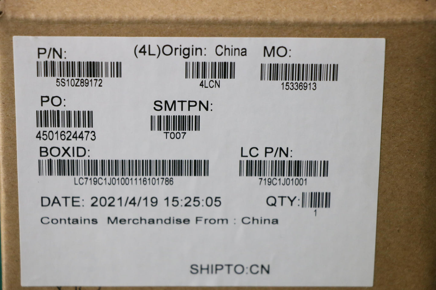 Lenovo Screw Fru Screw Kit - 5S10Z89172