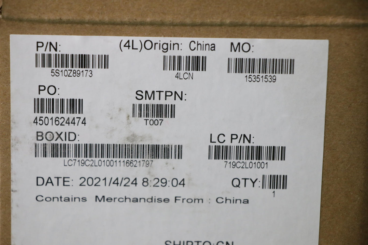 Lenovo Screw Fru Screw Kit - 5S10Z89173