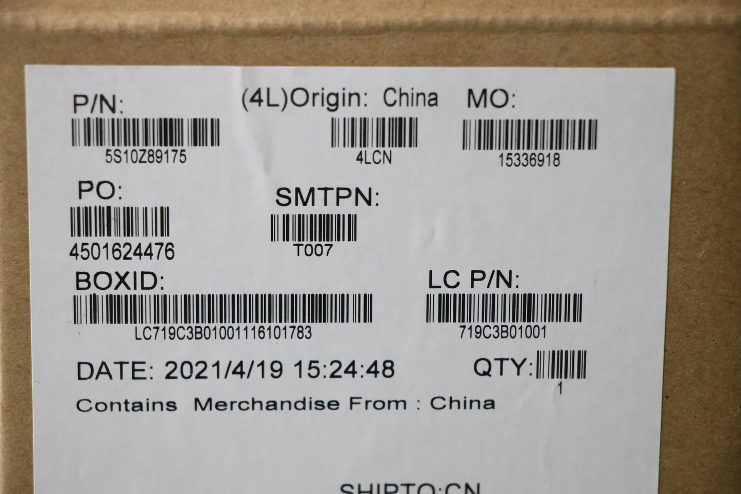 Lenovo Screw Fru Odin2.0 Amd Screw Ki - 5S10Z89175