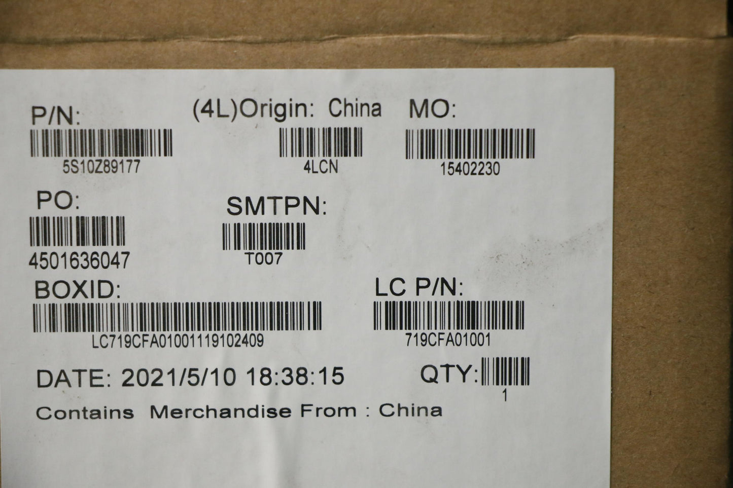 Lenovo Screw Fru Serval 1.0 Amd Screw - 5S10Z89177