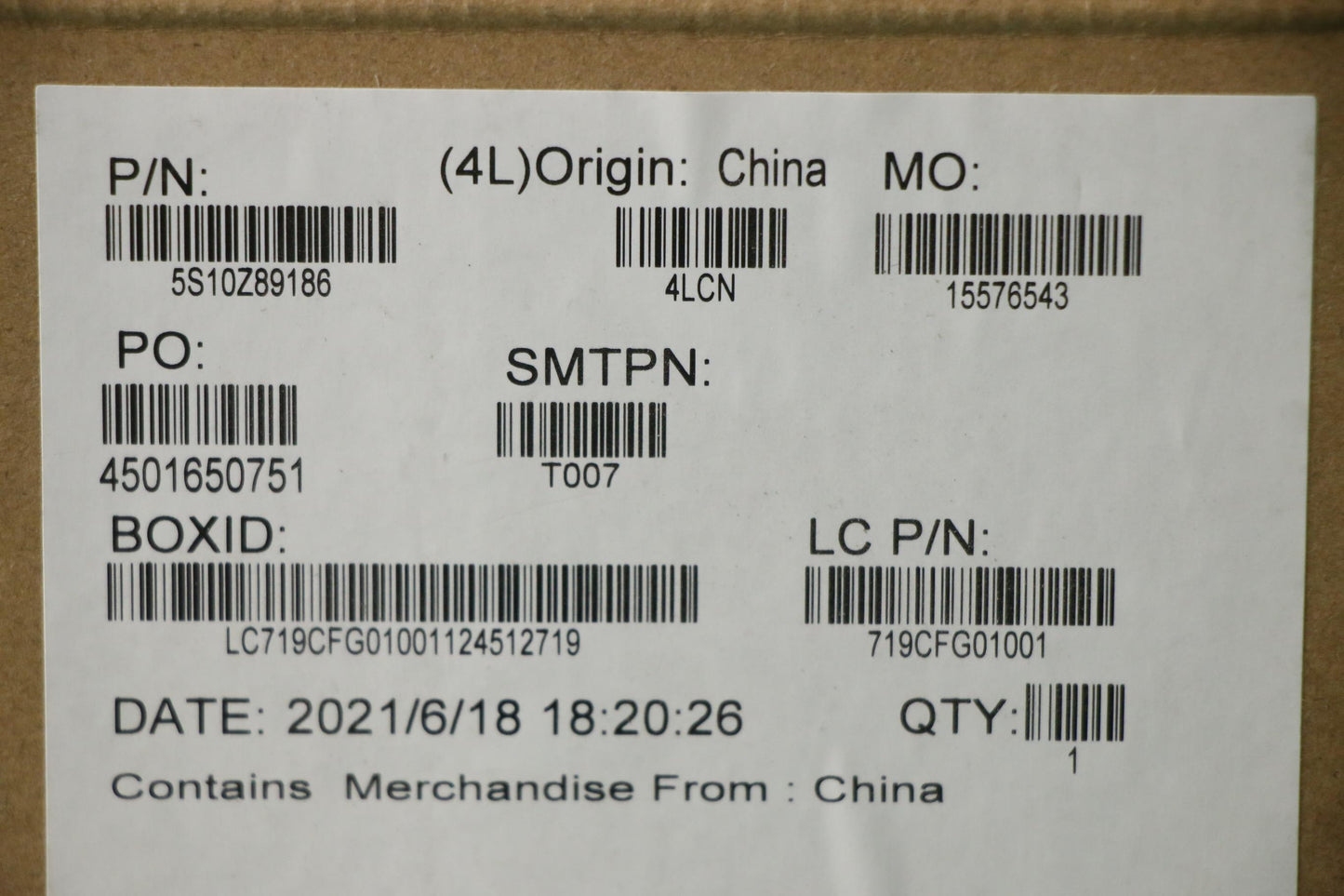 Lenovo Screw Fru Screw Kit - 5S10Z89186