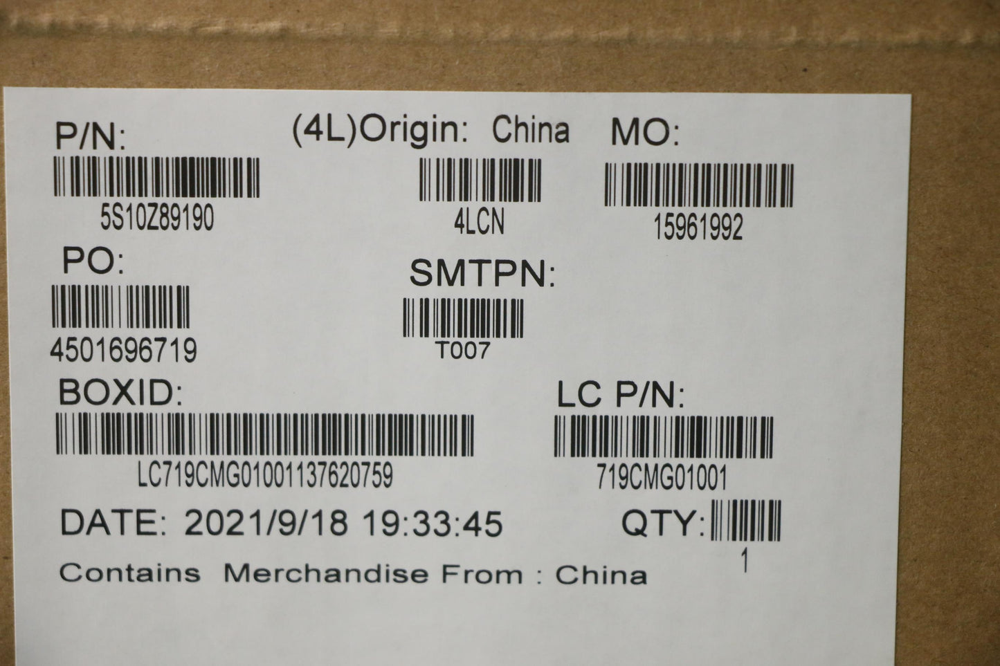 Lenovo Screw Fru Screw Kit P15Vg2 - 5S10Z89190
