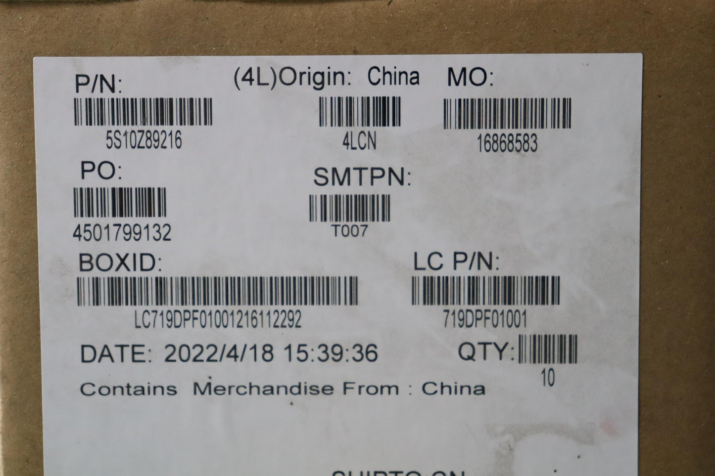 Lenovo Screw Fru Screw Kits - 5S10Z89216