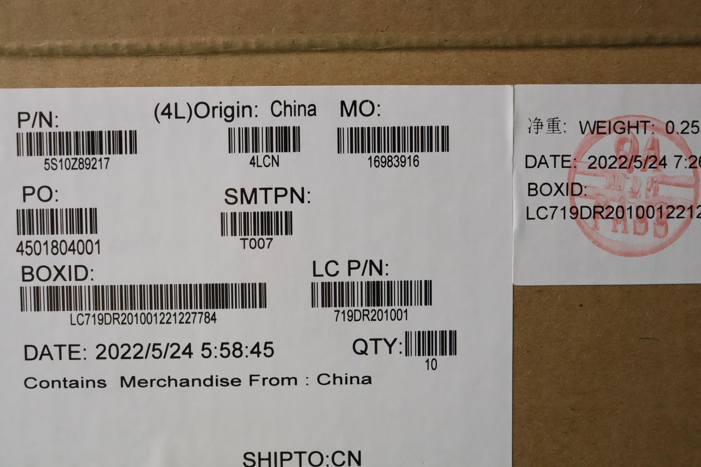 Lenovo Screw Fru Screw Kits - 5S10Z89217