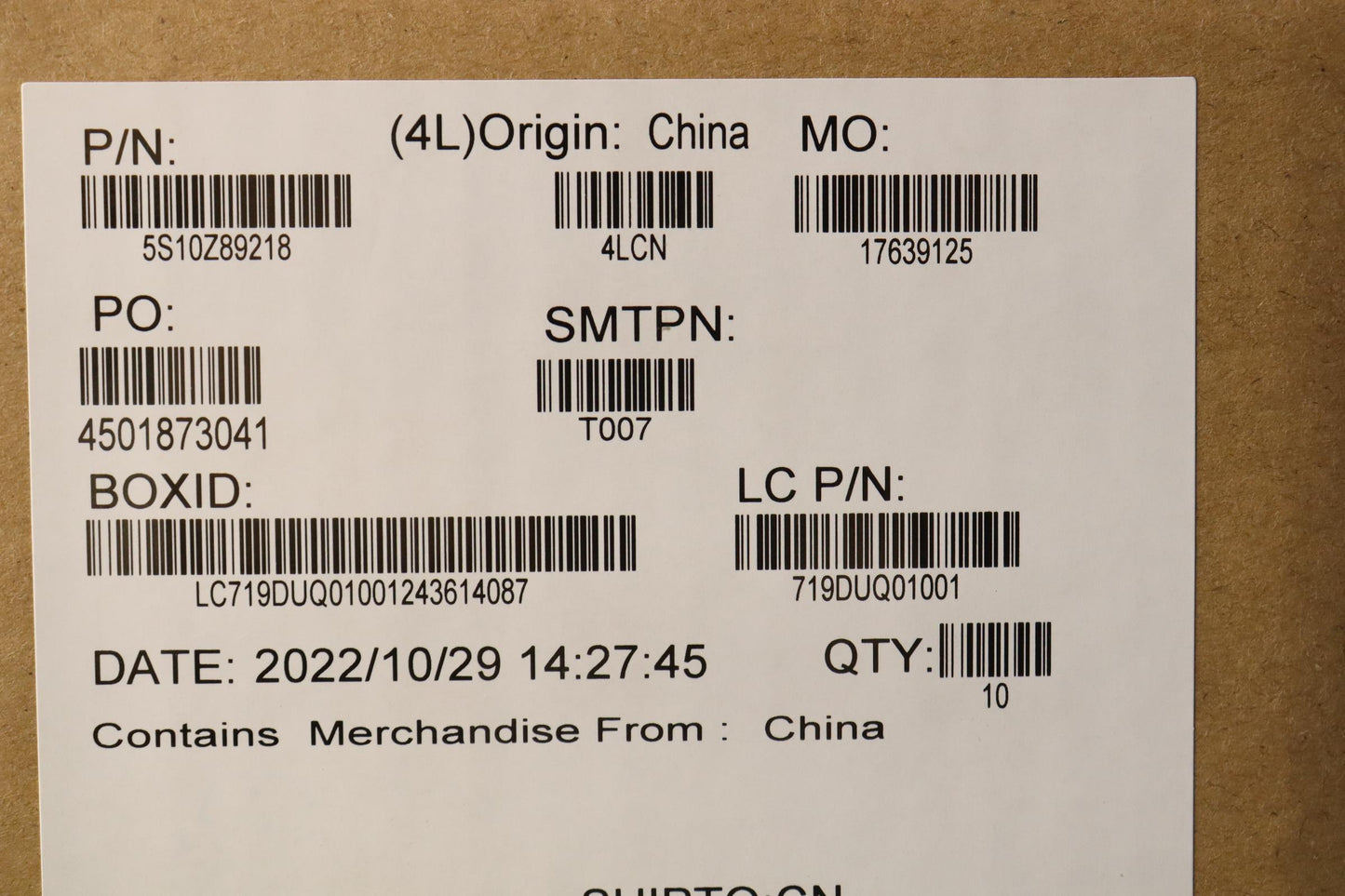 Lenovo Screw Fru Thorp Amd Screwkits - 5S10Z89218