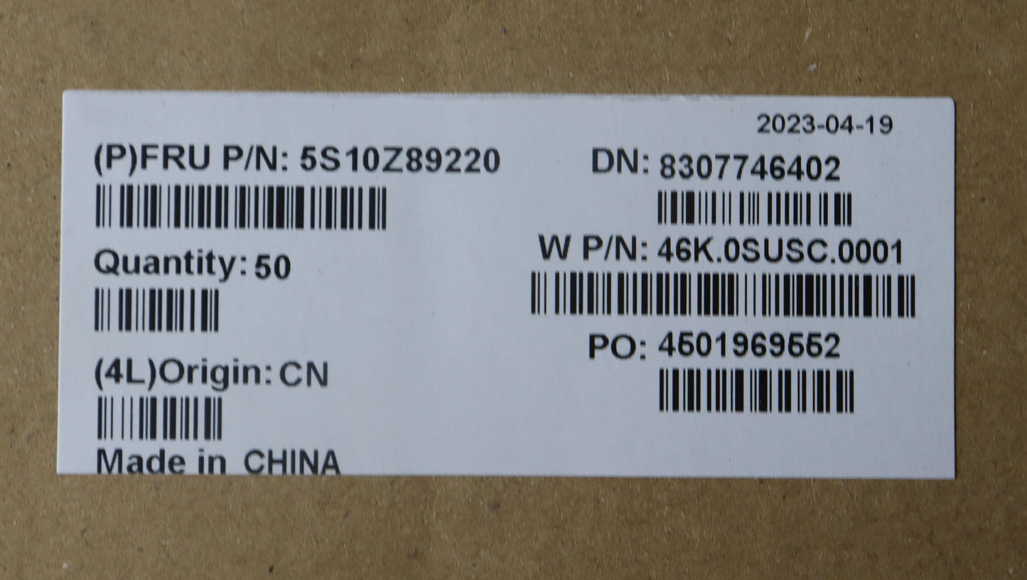 Lenovo Screw Fru Screws Pack 100W Gen - 5S10Z89220