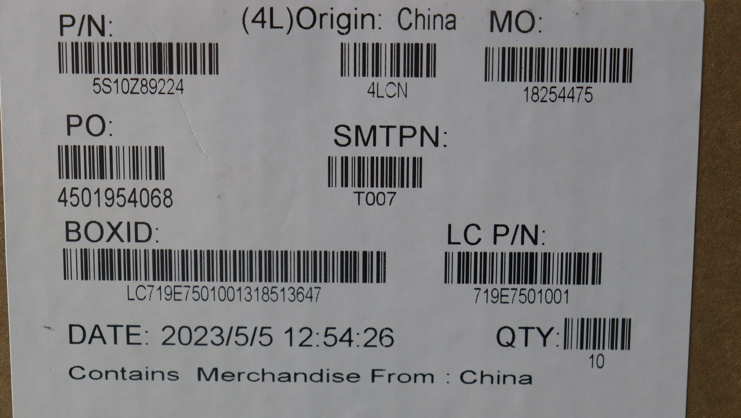 Lenovo Screw Fru Screw Kit - 5S10Z89224