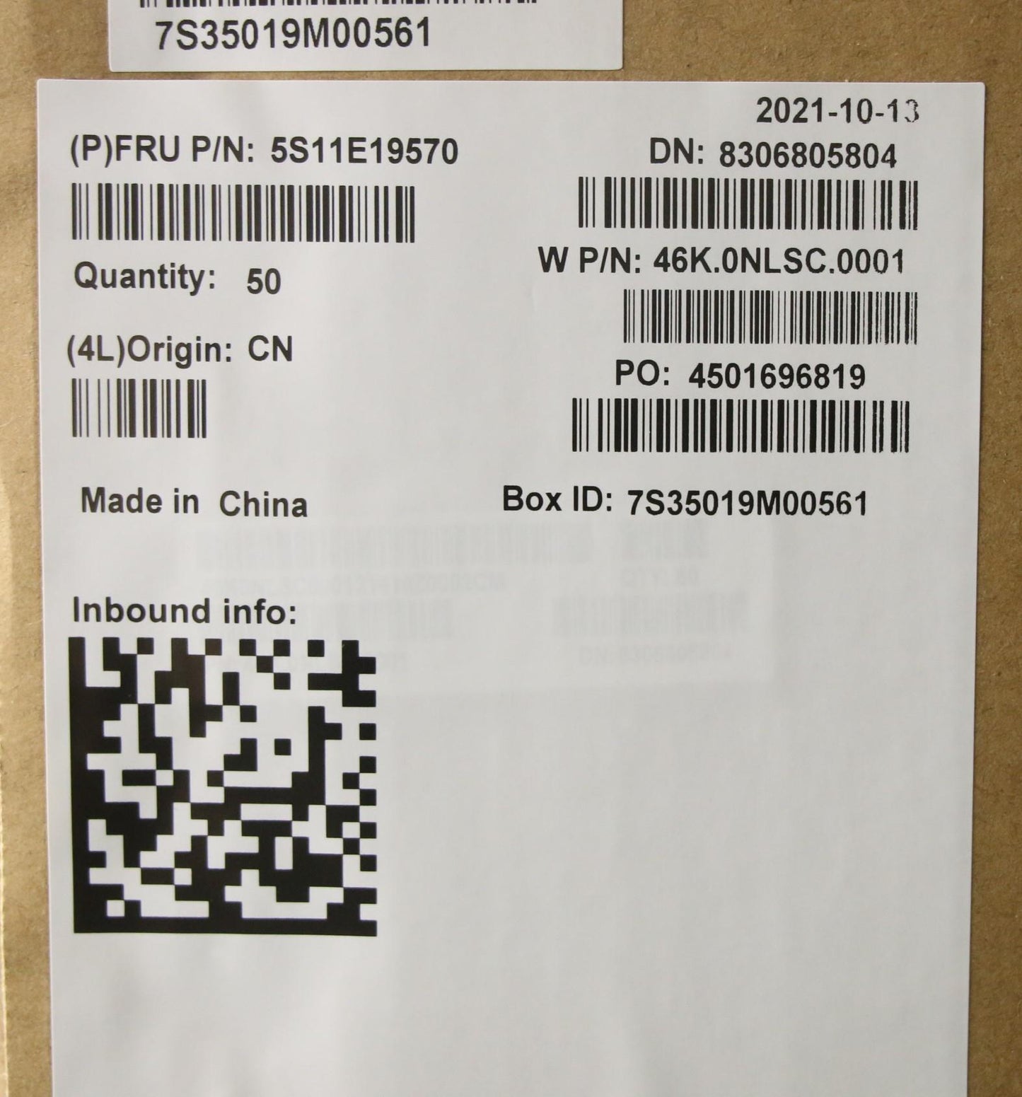 Lenovo Screw Kit CH1 - 5S11E19570