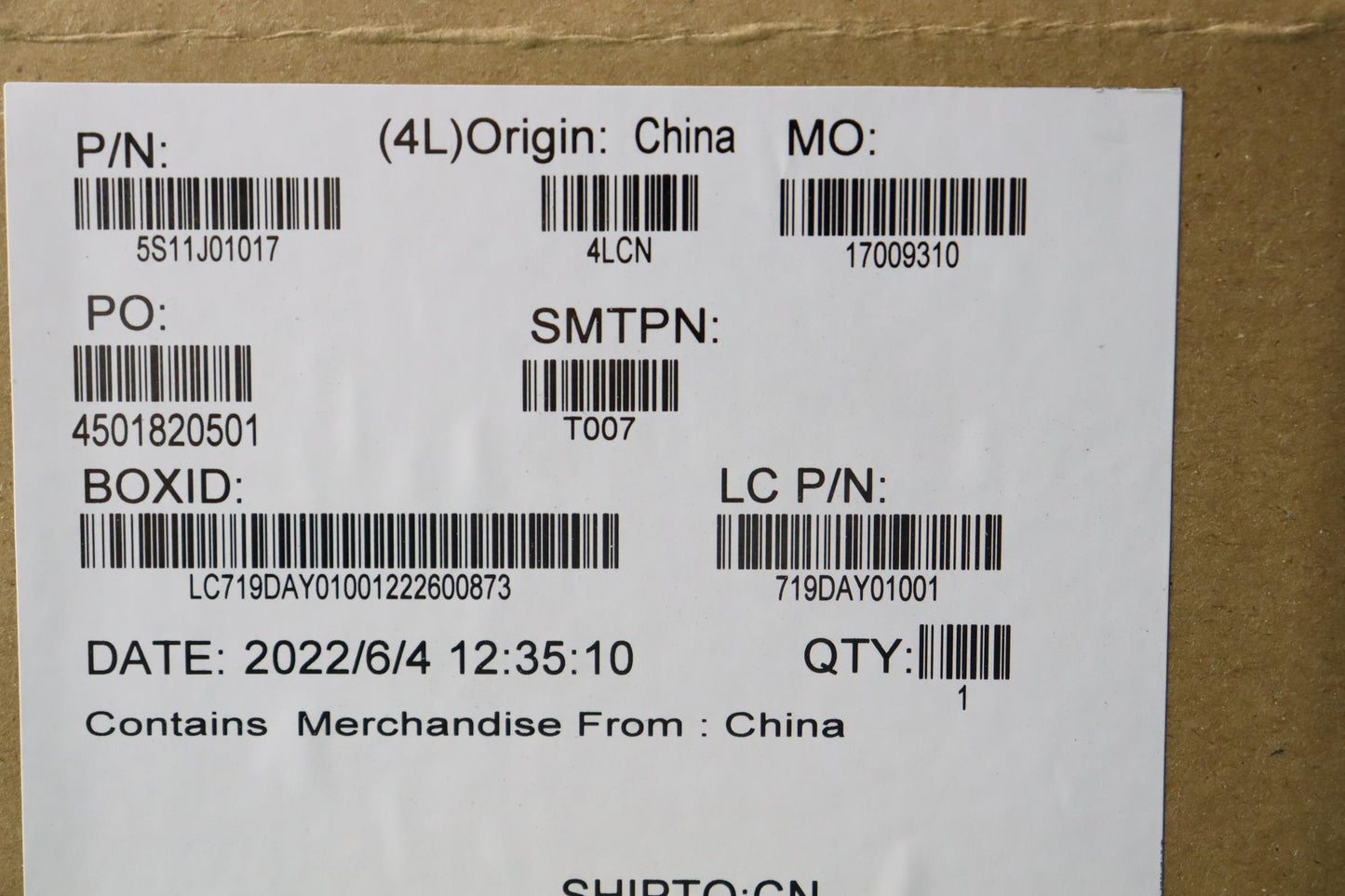 Lenovo Screw Screw Kit - 5S11J01017