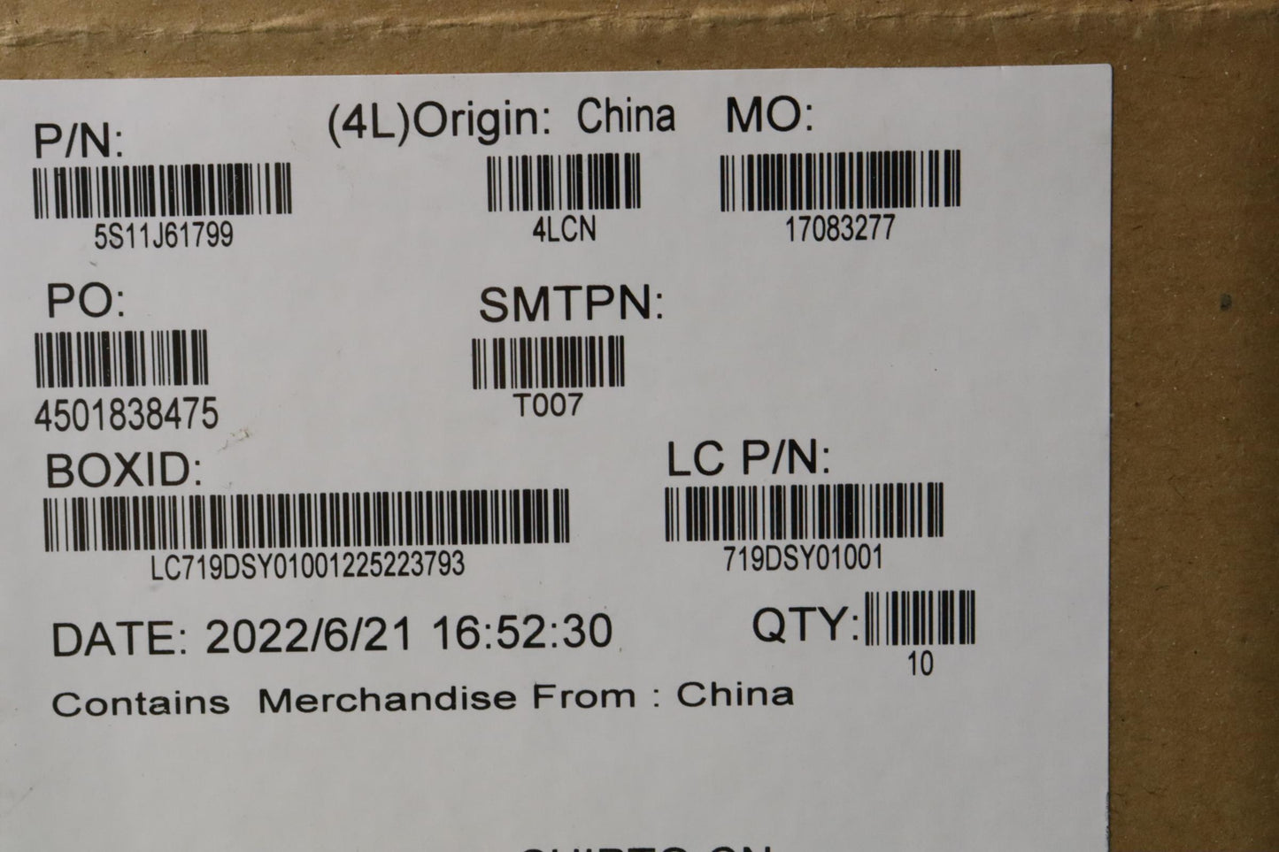 Lenovo Screw Screw Kit - 5S11J61799