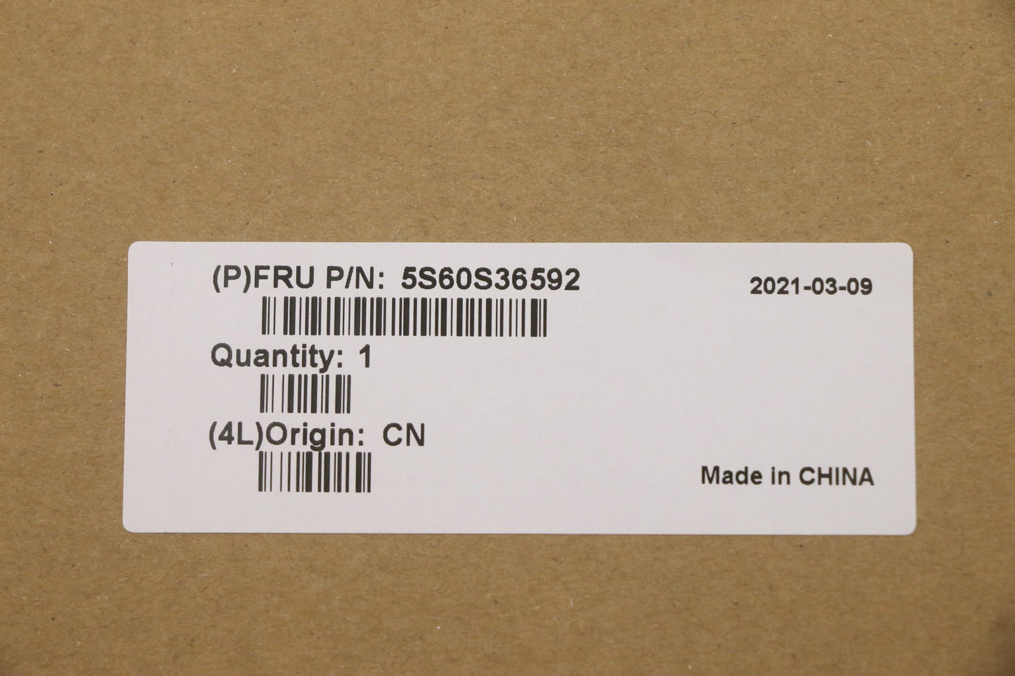 Lenovo Shield Dimm Shielding L 82H8 - 5S60S36592