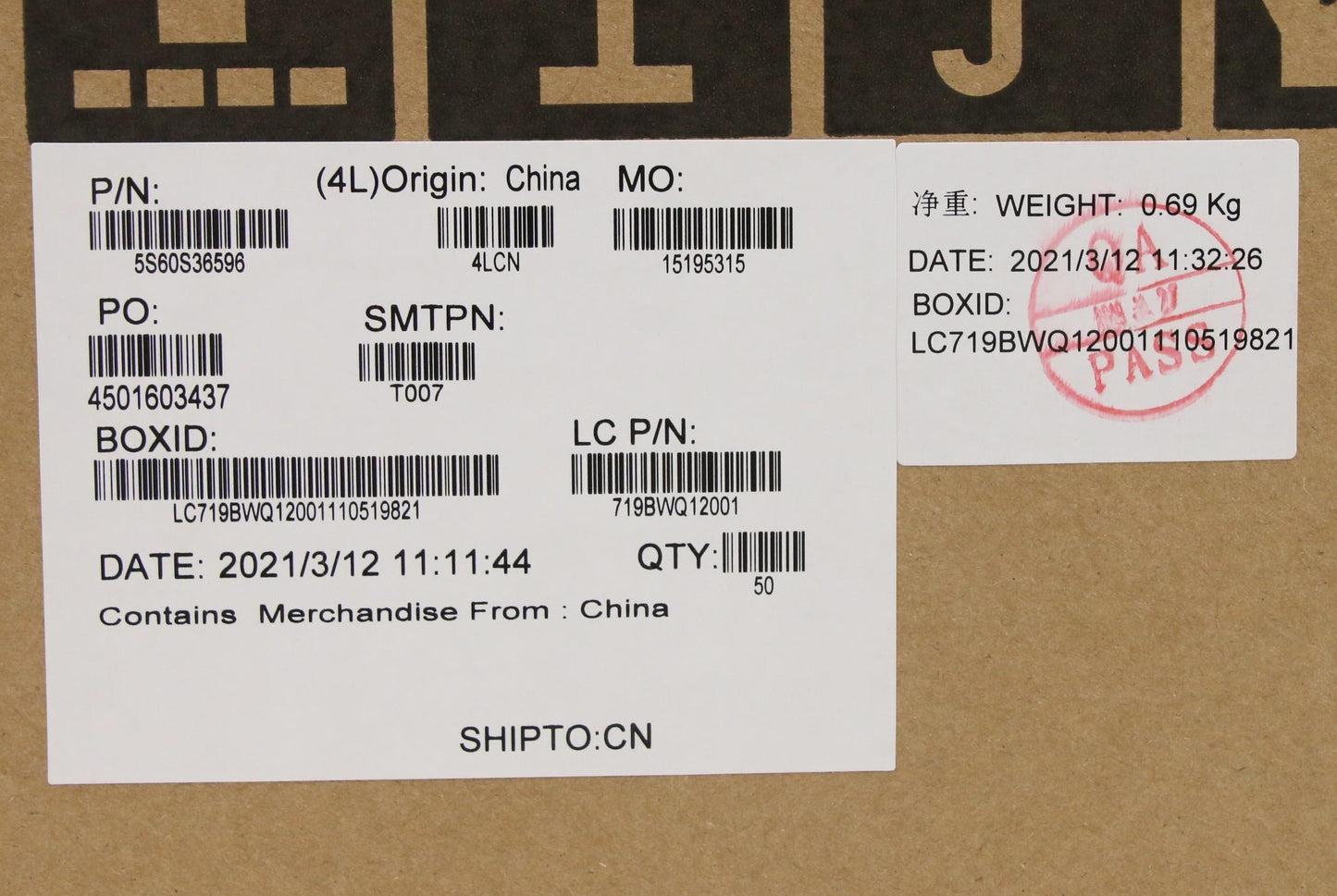 Lenovo Shield Dimm Shielding L 82H9 - 5S60S36596