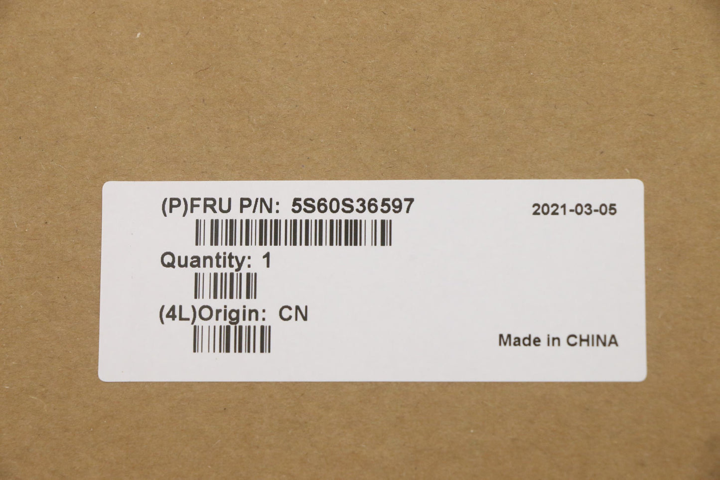 Lenovo Shield Dimm Shielding L 82H8 F - 5S60S36597
