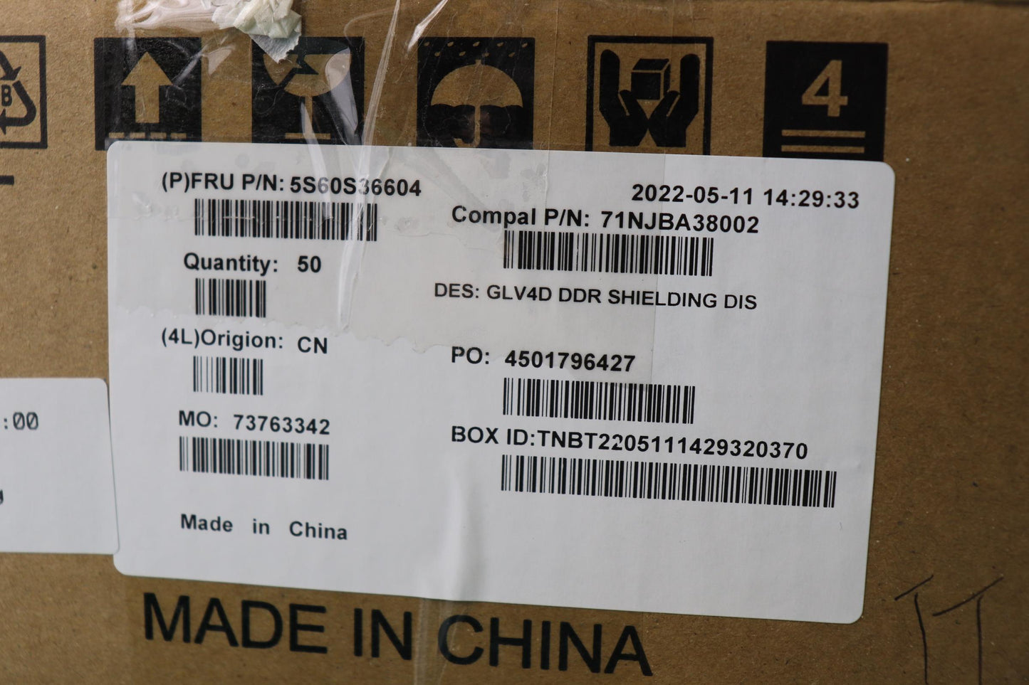 Lenovo Shield Dimm Shielding C 21A2 D - 5S60S36604