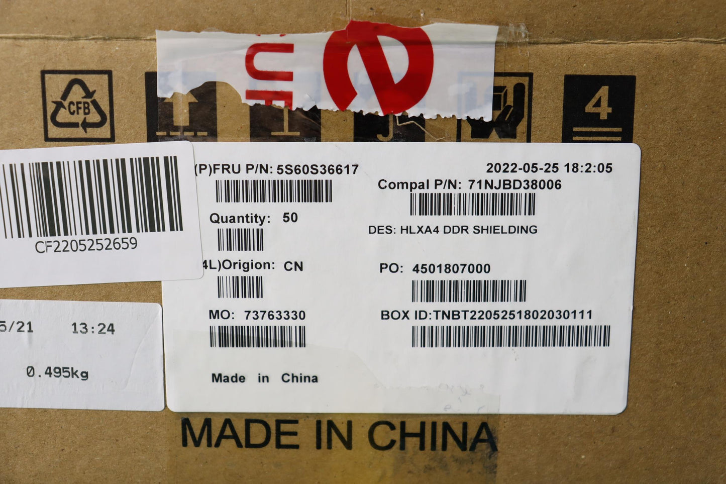 Lenovo Shield Dimm Shielding C 21Dh - 5S60S36617