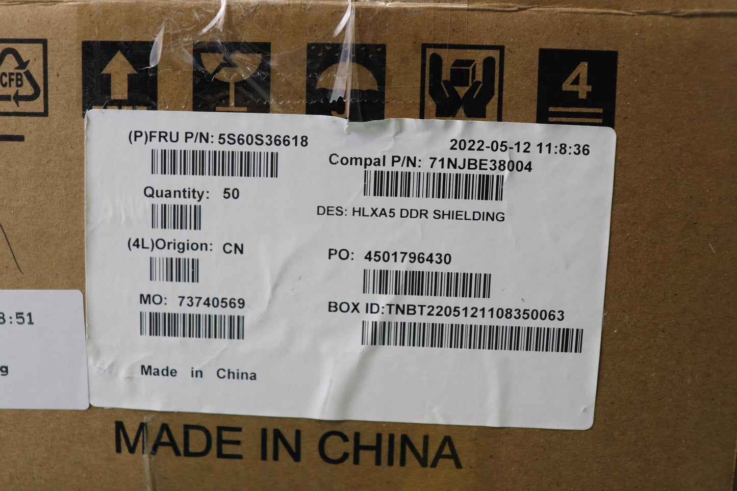 Lenovo Shield Dimm Shielding C 21Dj - 5S60S36618