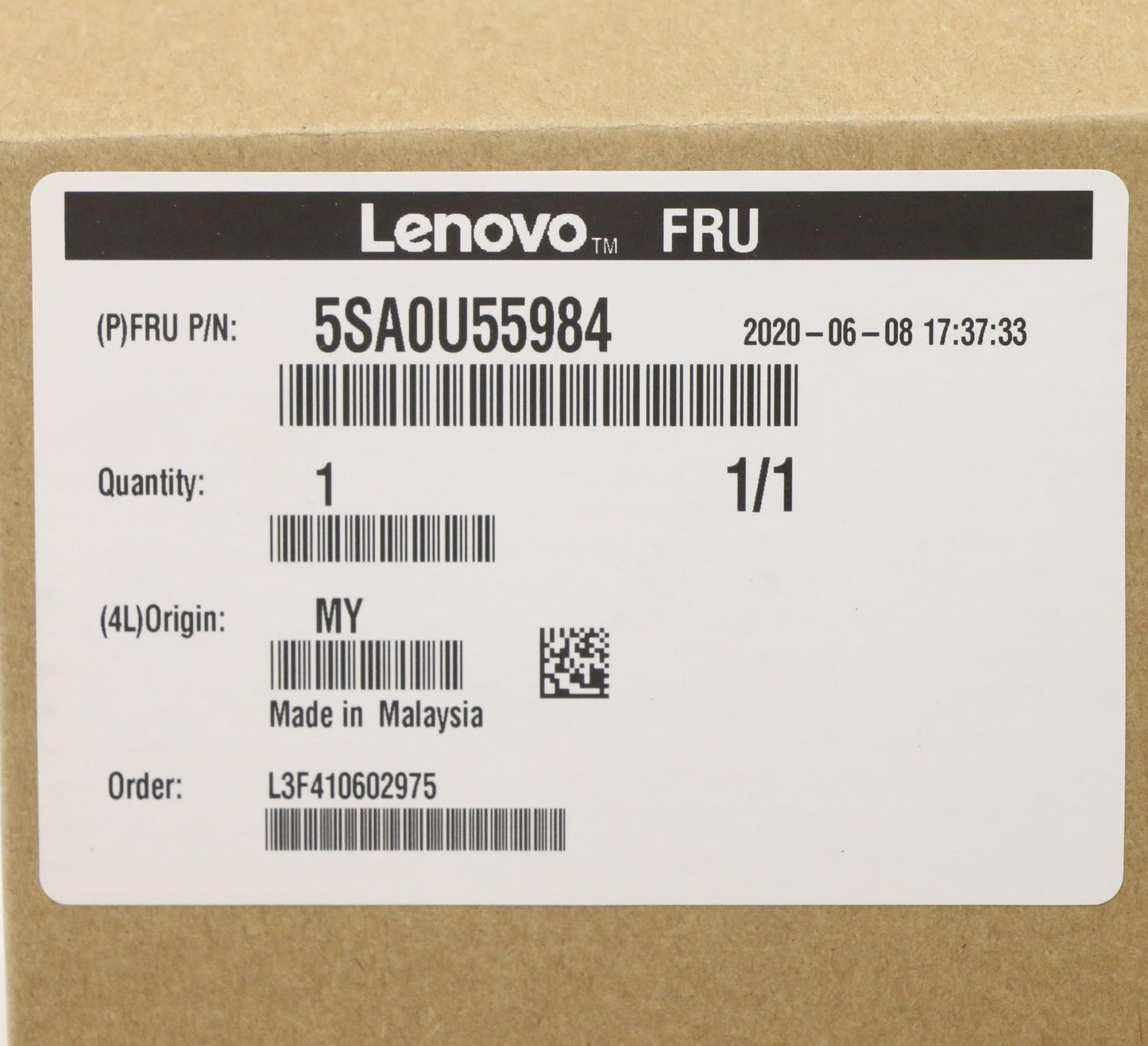 Lenovo Xeon Gd 6238T 1.9G 22C 125W - 5SA0U55984
