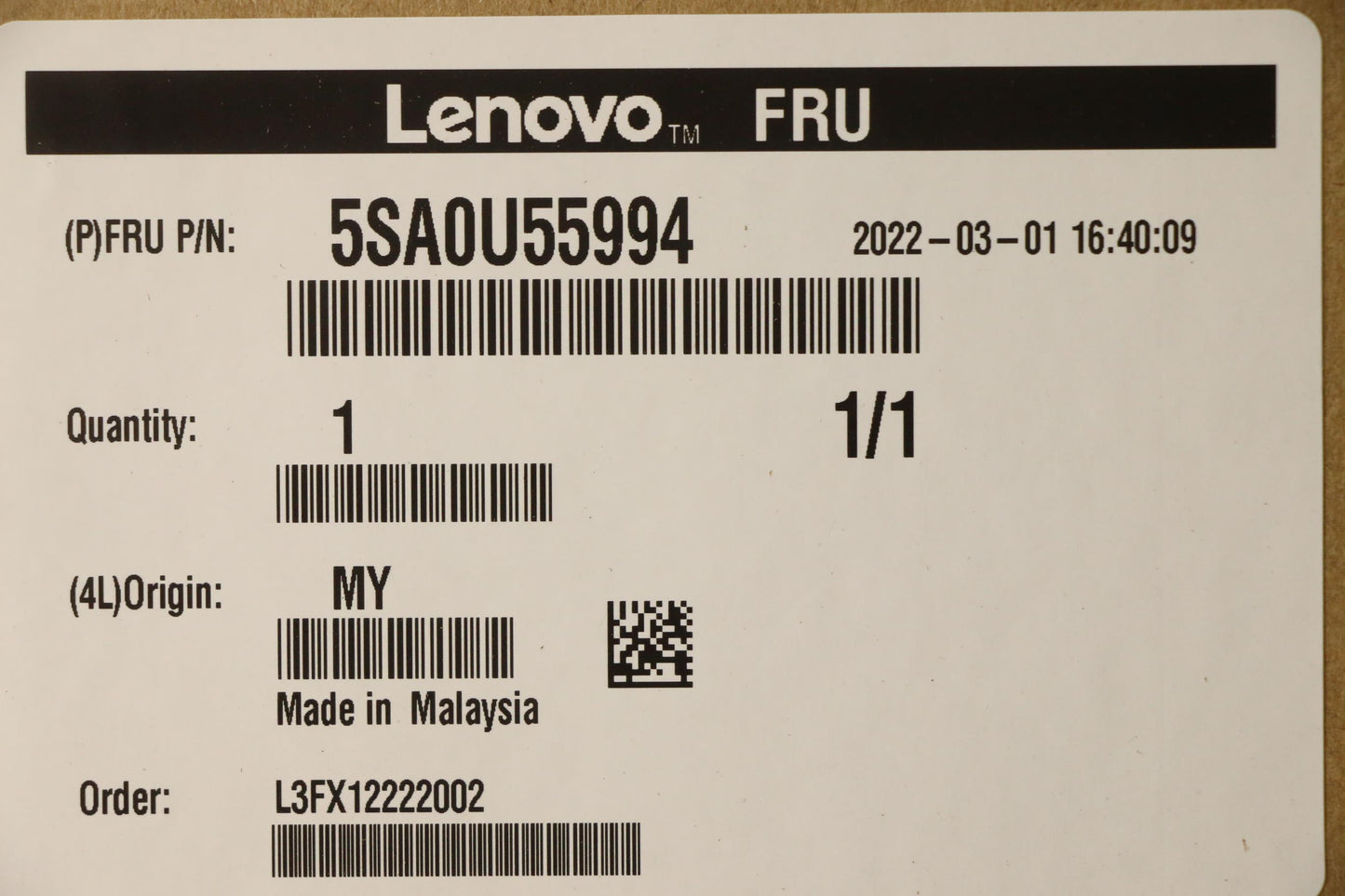 Lenovo Xeon Gd 5215 2.5G 10C 85W - 5SA0U55994