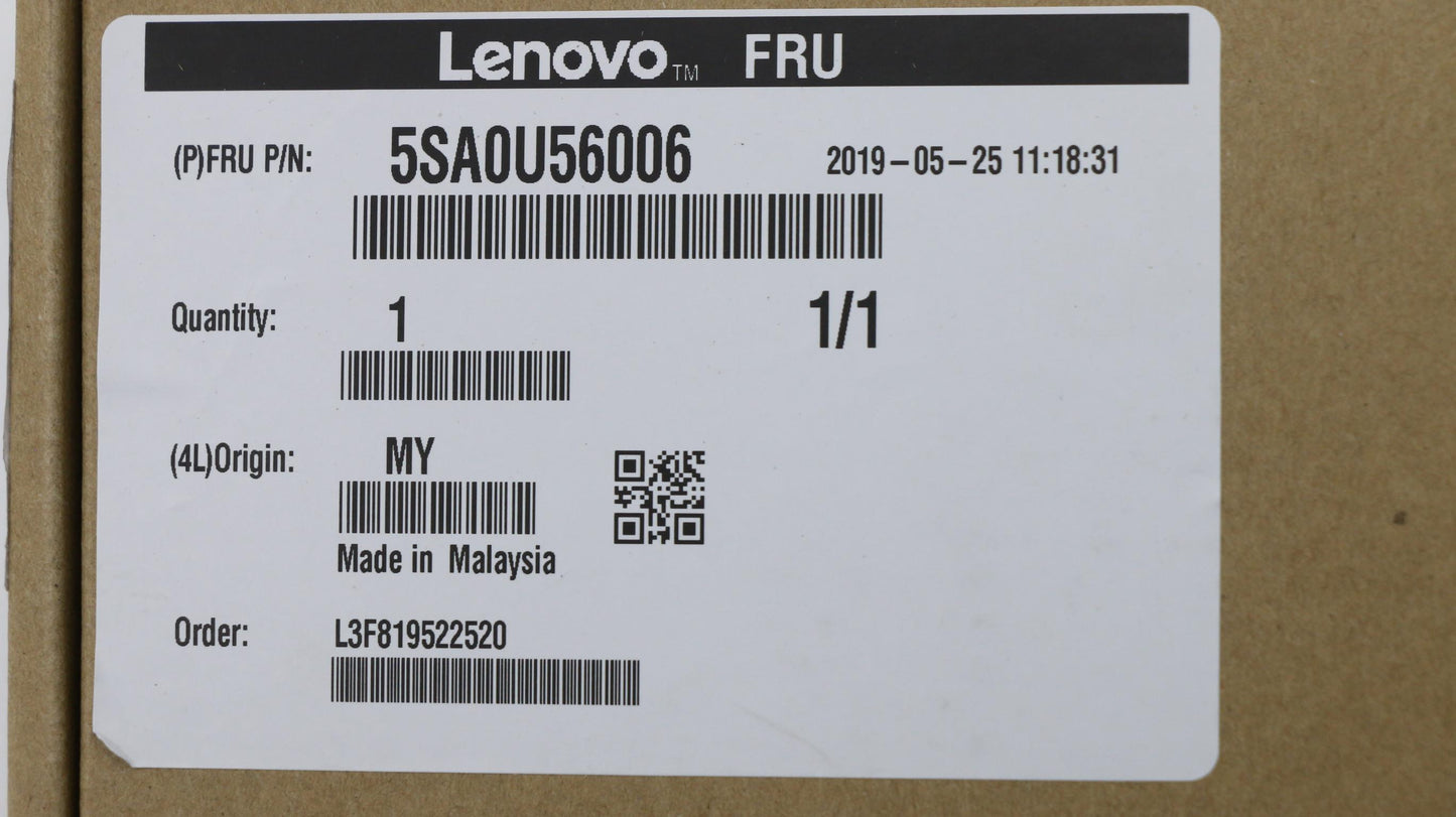 Lenovo Intel I9-9900 3.1Ghz 8C 16M 65 - 5SA0U56006