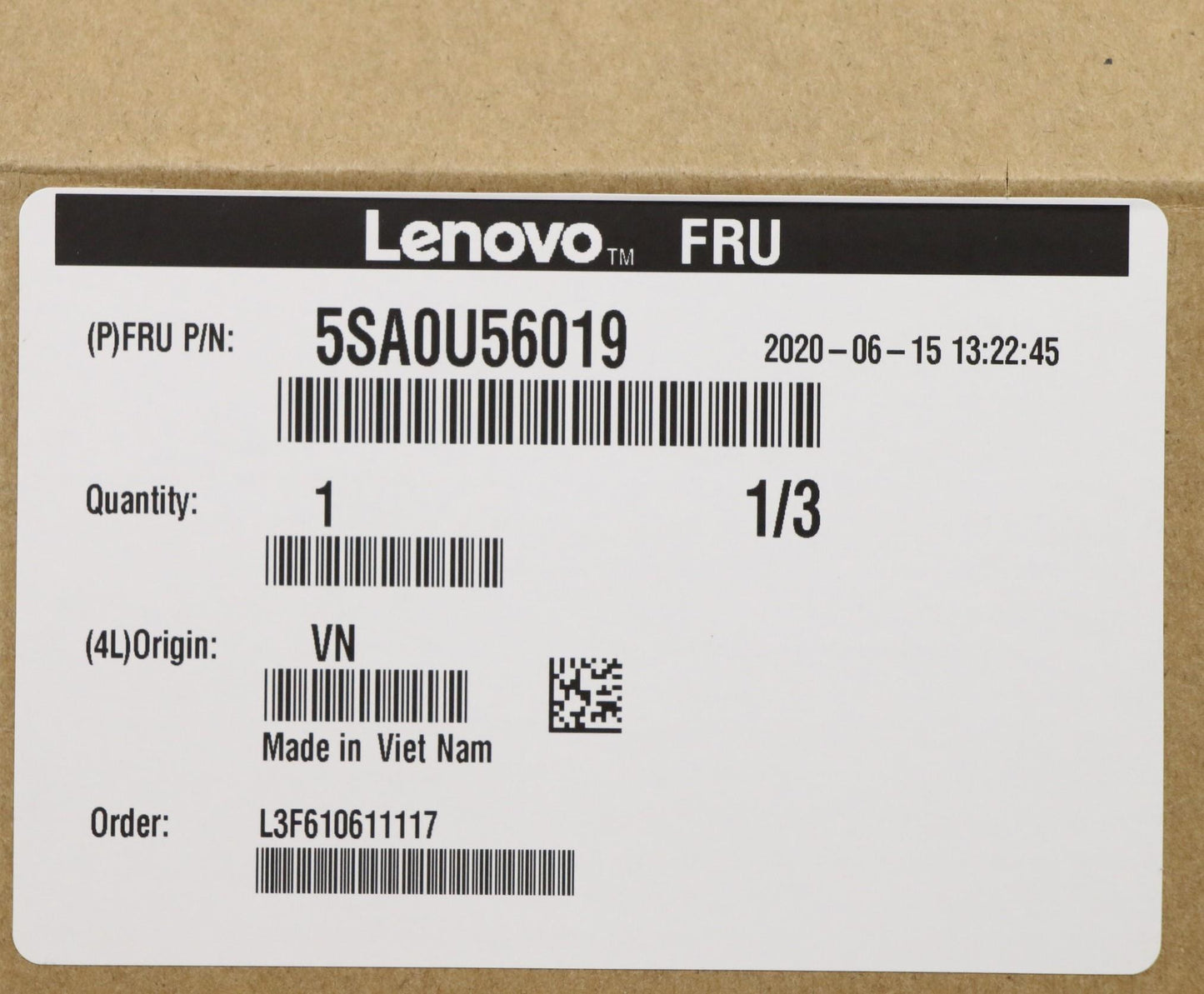 Lenovo Intel I7-9700T 2Ghz 8C 12M 35W - 5SA0U56019