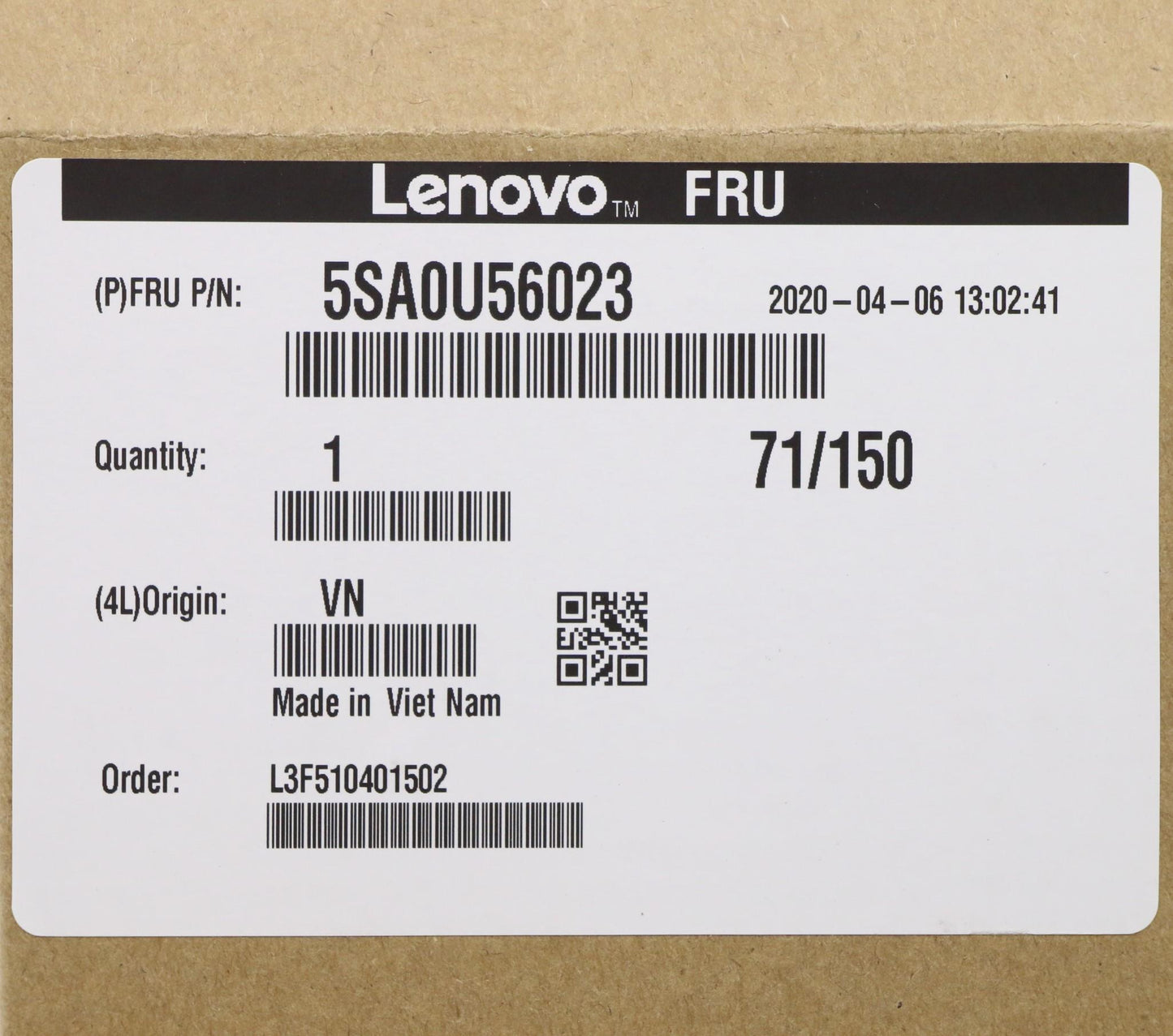 Lenovo (5SA0U56023) Intel i5-9400T Processor, 1.8GHz, 6 Cores, 9M Cache, 35W