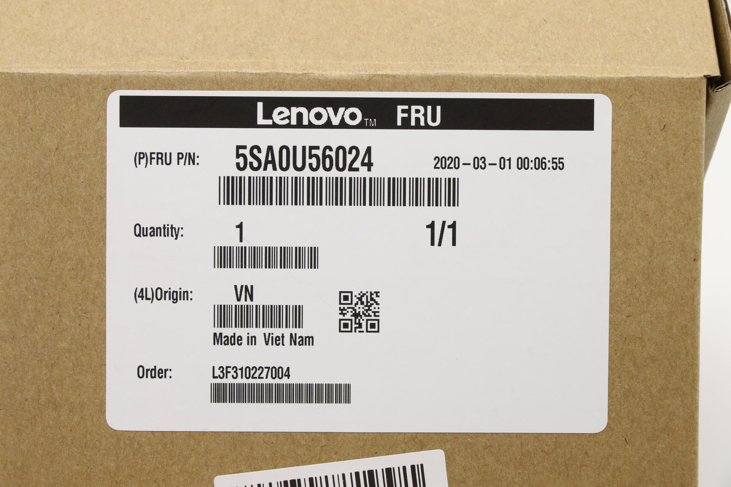 Lenovo Fru Intel I3-9300T 3.2Ghz 4C 8 - 5SA0U56024