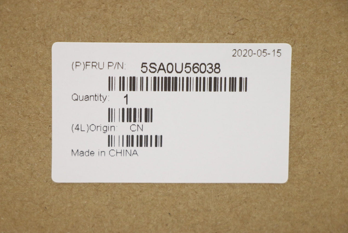 Lenovo Core I5-9500F 3.0G 6C - 5SA0U56038
