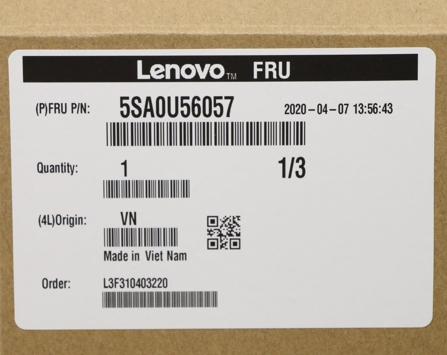 Lenovo Intel Xeon E-2276G 3.8G 80W - 5SA0U56057