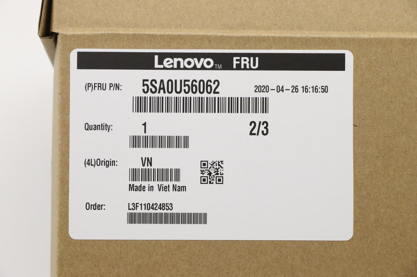 Lenovo Intel Xeon E-2234 3.6G 71W - 5SA0U56062
