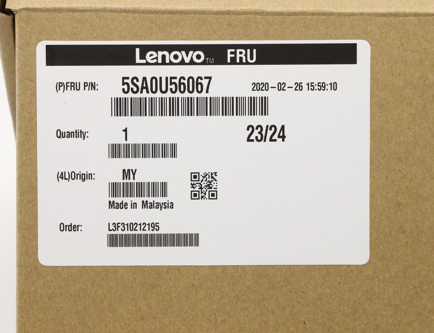 Lenovo Ryzen 5 3400G 3.7G 4C - 5SA0U56067